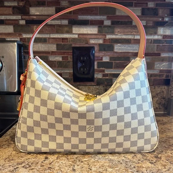 Checkered Shoulder Bag - Picture 1 of 12